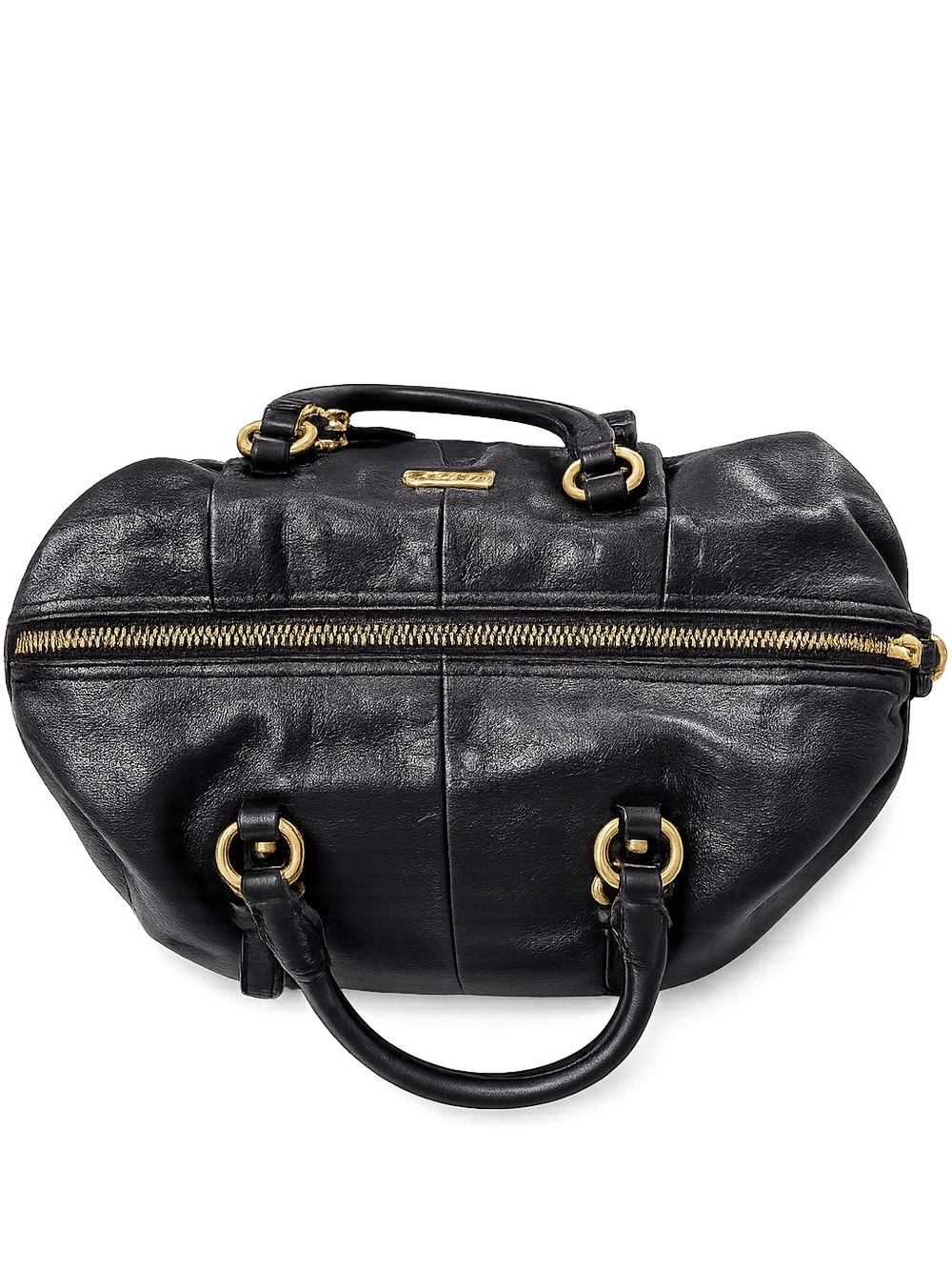 Coach Madison Juliette 21222 Black Leather Satchel Purse EUC originally Strap - Picture 6 of 13